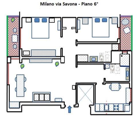 Mm House Apartment Tortona Mailand Exterior foto